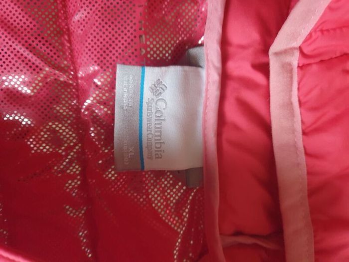 Columbia Girls Powder Lite Insulated Hooded Coat, Pink