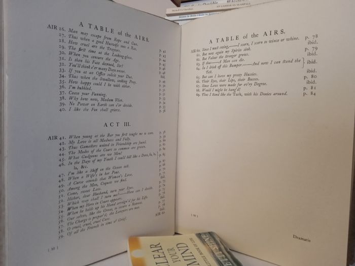 The Beggar's Opera and Polly: Together With the Airs of the Music from the Original Editions of 1728 and 1729 by John Gay (LP314)