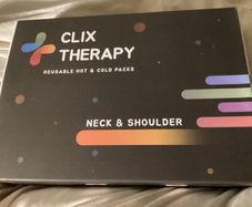 NEW Great gift Clix Therapy Neck & Shoulder Hot & Cold packs