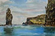 cliffs of moher watercolour