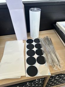9 Blank sublimation tumblers