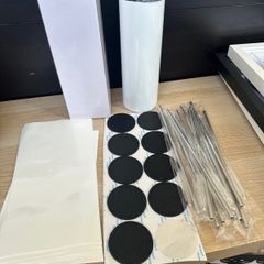 9 Blank sublimation tumblers