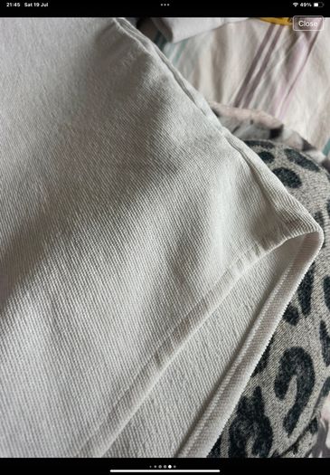 shacket Zara size medium fine cream cord jacket