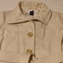 GAP Ivory  Cream Coat . Size S Image 5