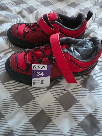 Boys Hiking Shoes Size 34 (UK1.5-2)