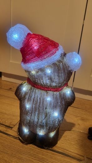 Christmas bundle - Santa figure, bear ornament big snowflake etc.