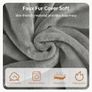 Bean Bag Bed Folding Sofa Bed Mattress for Adults, Extra Thick 6 Fold Floor Couch for Bedroom Living Room, Gray, 135x240 cm Image 7