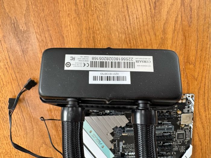 Intel i7-7800X + ASUS PRIME X299-A Motherboard + Corsair H80i v2 AIO Combo