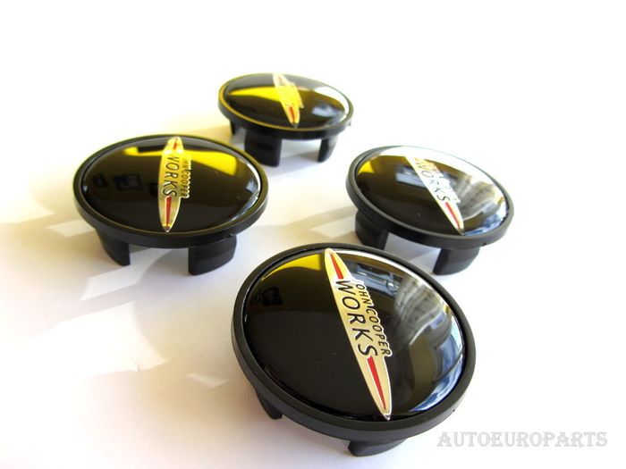 4x High Quality MINI JOHN COOPER WORKS  54mm Wheel Centre Caps Hub 36131171069 bmw 54