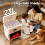 Towel Warmer, Large Capacity Luxury Towel Warmers for Bathroom with HearthGlow Display, Rotary Timer Control & LED Countdown, Fits 2 Large Towels, Bathrobes, Blankets, Pajamas Image 2
