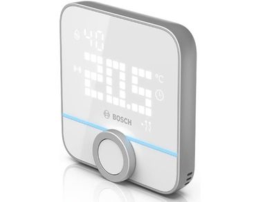 Bosch Smart Home Room Thermostat II for Wired Heating Systems, 230 V, Compatible with Google Assistant and Alexa