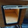 Wooden pet/ dog kennel with flap Image 6