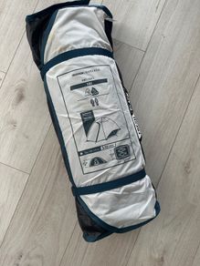 camping tent, 2ppl, QUECHUA MH100 Fresh & Black