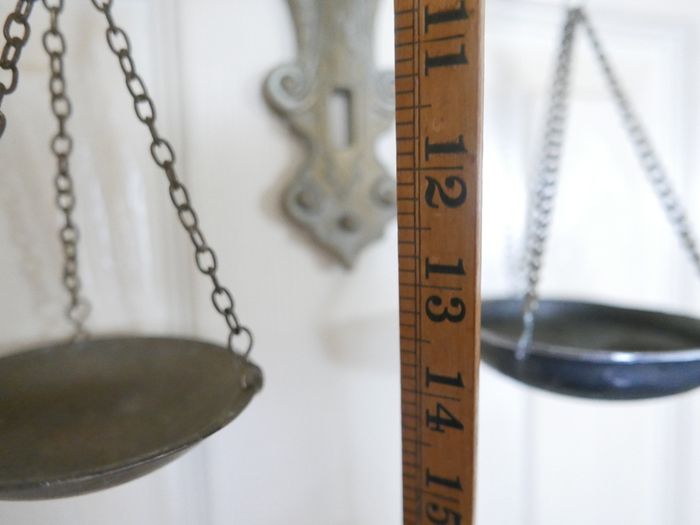 Vintage Scale, Wall Scale, Wall Decoration