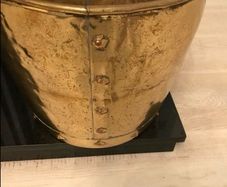 Brass Log Bucket