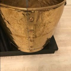 Brass Log Bucket