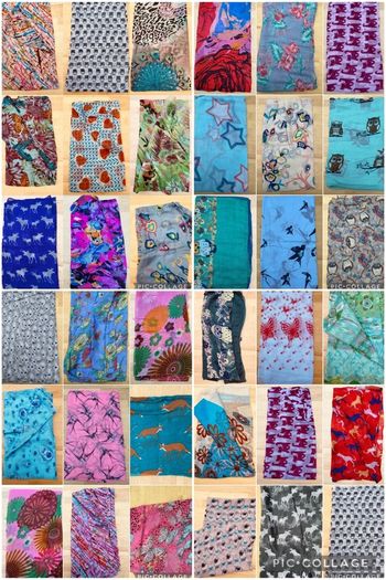 7000 Ladies Scarves - Wholesaler Liquidation Stock Clearance