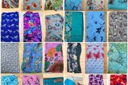 300 Ladies Full Size Scarves Job Lot 200 Euro!