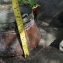 Antique Copper cachepot , flower pot Image 6
