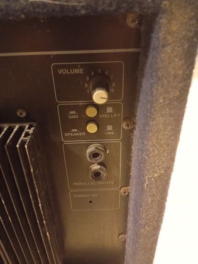 Yorkville Powered Bass bins