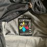Black men's casual hooded jacket - L Image 3