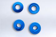 Blue plastic eyelets  12mm - pack of 10