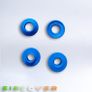 White Plastic Eyelets 12mm  pack of 10 Image 4