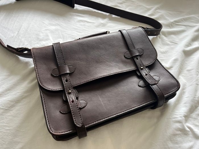Cravar - Leather messenger bag