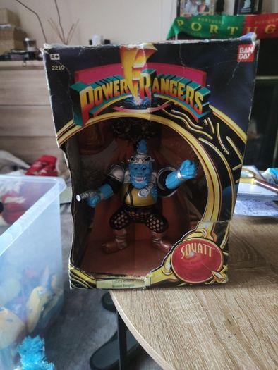 Bandai 1993 MMPR Evil Space Alien Squatt