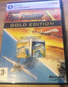 Microsoft -Flight Simulator X Gold Edition PC