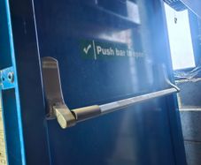 steel fire door