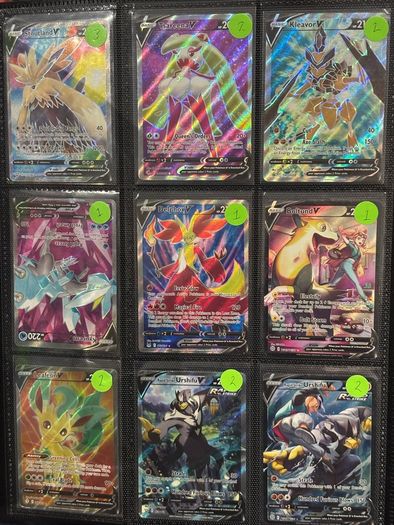 pokemon cards V