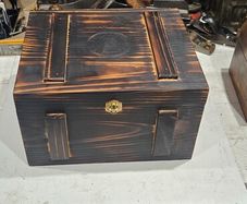 wooden box