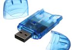 New USB Card Reader Adapter For SD SDHC MMC Memory Card Up to 64GB #509