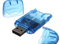 main image for ad New USB Card Reader Adapter For SD SDHC MMC Memory Card Up to 64GB #509