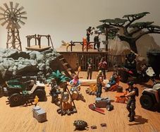 GI JOE vintage Dreadnok custom vehicle set