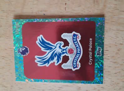 Crystal Palace FC - Rare Numbered Parallel Crest - Topps 2025/26