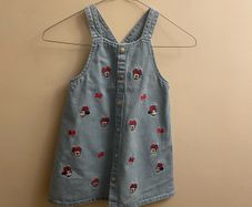 Minnie Mouse pinafore (age 2-3)