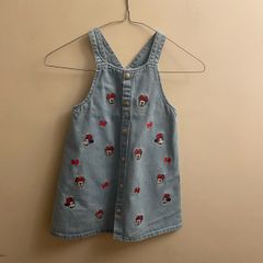 Minnie Mouse pinafore (age 2-3)