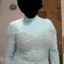 Debs dress - Embellished pearl & diamond cocktail evening maxi dress w train size 10/12 Mint Green Image 8