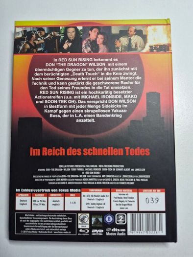 Red Sun Rising Blu-ray/DVD Deuch version Deuch English audio