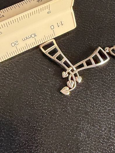 silver necklace