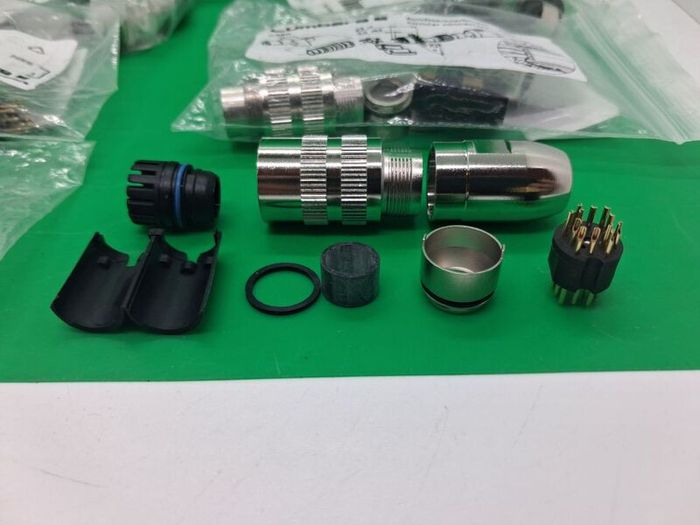 Postage - 9 x Lumberg 0332 06 Circular Connector