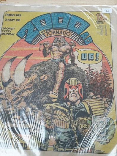 2000ad progs in the 100s.