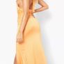 Orange Slinky maxi dress Image 2
