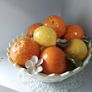 Italian Ceramic Oranges & lemons Image 2