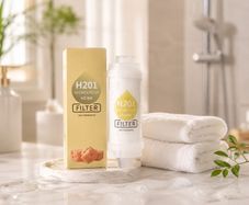 H201 Shower Filter (Vitamin C & Milk Fragrance) - Hard Water & Hair Loss Solution
