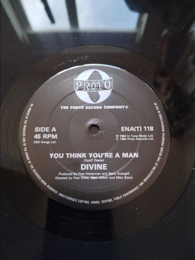 Vinyl Divine You Think Your a Man