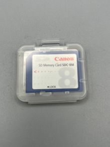 Genuine Canon SDC-8M 8MB SD Card in Plastic Case