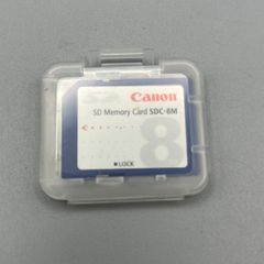 Genuine Canon SDC-8M 8MB SD Card in Plastic Case